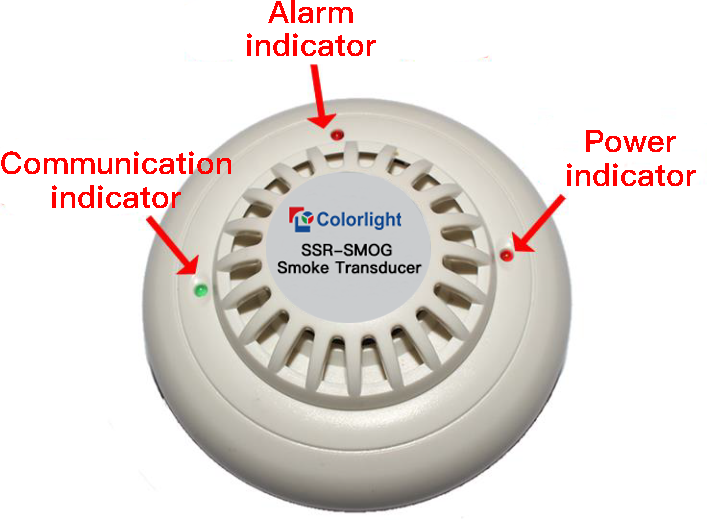 colorlight SSR-SMOG Smoke Transducer indication