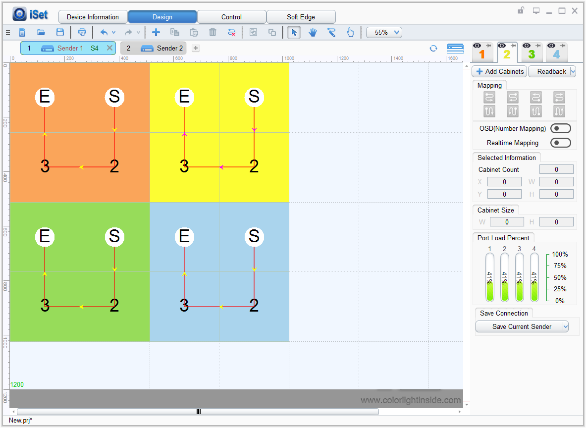 iSet Main Interface